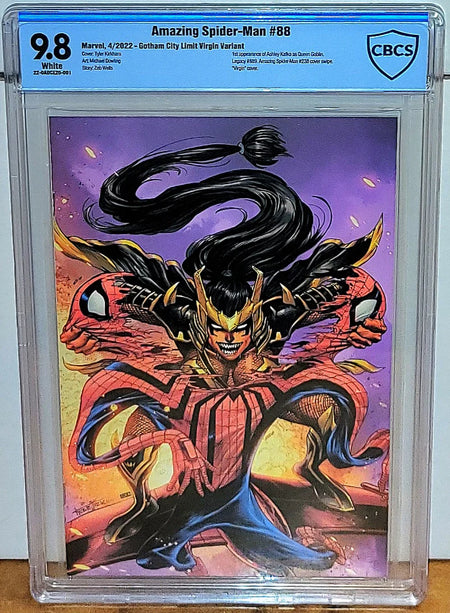 Amazing Spider-Man V5 #88 CBCS 9.8 Tyler Kirkham Virgin Store Excl ASM 238 Homage LTD to 1,000 - CBCS 9.8 # 22-09653DF-008