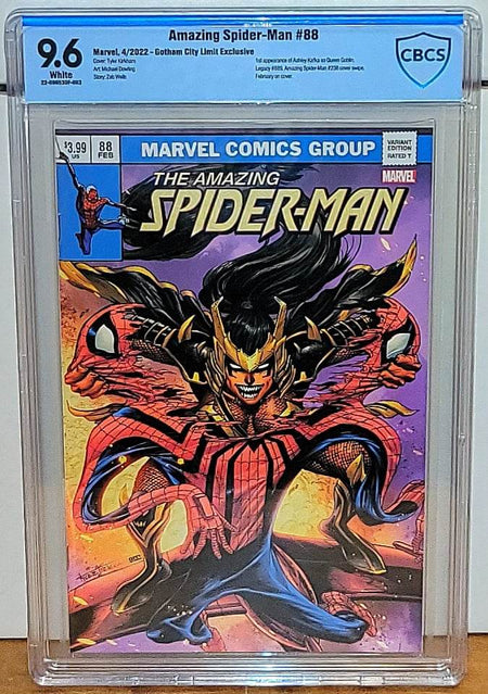 Amazing Spider-Man V5 #88 CBCS 9.6 Tyler Kirkham Trade Dress Store Excl ASM 238 Homage LTD to 3,000 - CBCS 9.6 22-09653DF-003