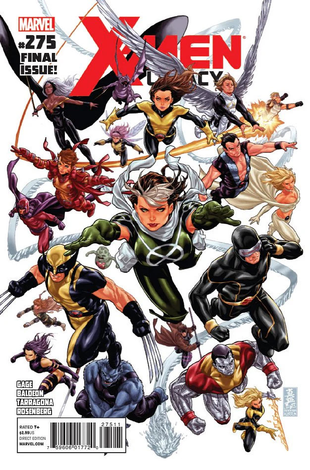 X-Men Legacy V1 #275 Brooks Rare Final Issue - NM Near Mint
