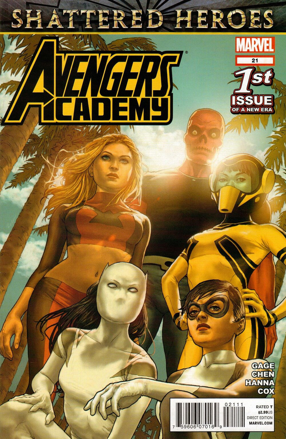 Avengers Academy V1 #21 VF- 1st App White Tiger Ava Ayala