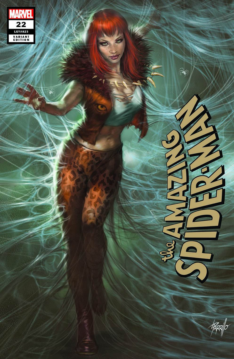 Amazing Spider-Man V5 #22 Parrillo Exclusive Trade Dress NM- Near Mint-