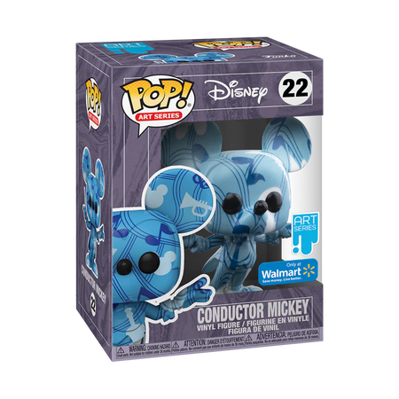 Funko POP! Artist Series: Disney Conductor Mickey #22 Walmart Exclusive