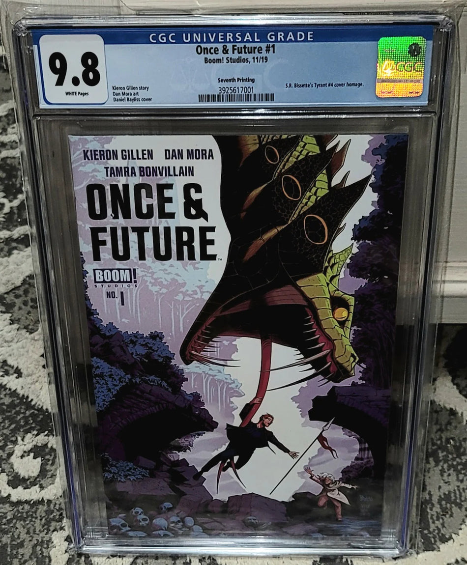 Once & Future #1 CGC 9.8 7th Printing RARE HTF