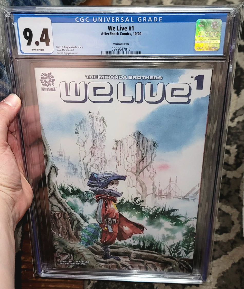 We Live #1 CGC 9.4 1:15 Dustin Nguyen Variant - CGC 9.4 # 3972647017
