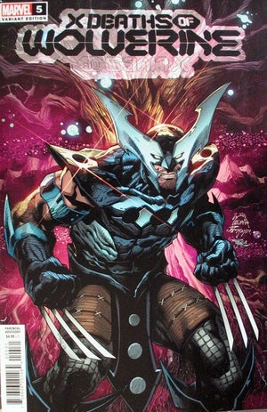 X Deaths Of Wolverine #5 Stegman Omega Spoiler Variant - NM Near Mint (Of 5)