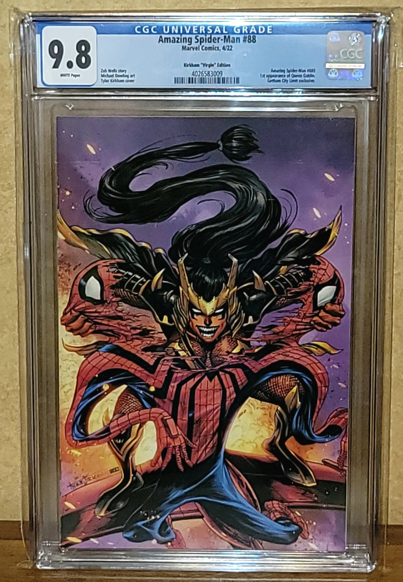 Amazing Spider-Man V5 #88 CGC 9.8 Tyler Kirkham Virgin Store Excl ASM 238 Homage LTD to 1,000 - NM/M Near Mint/Mint