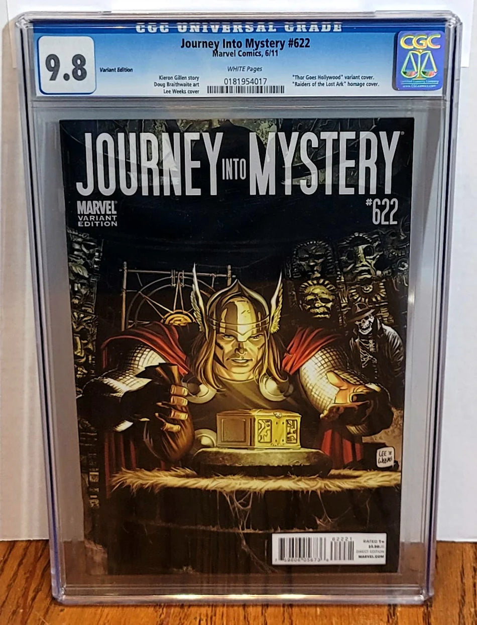 CGC 9.8 Journey Into Mystery #622 Raiders Homage