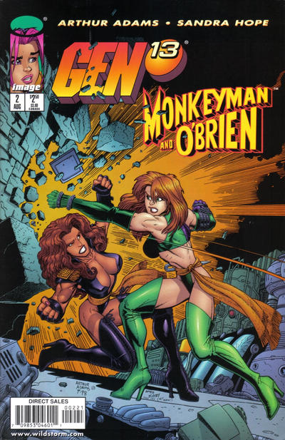 Gen 13 / MonkeyMan & O'Brien 1998 #2 - 9.4 - $7.99