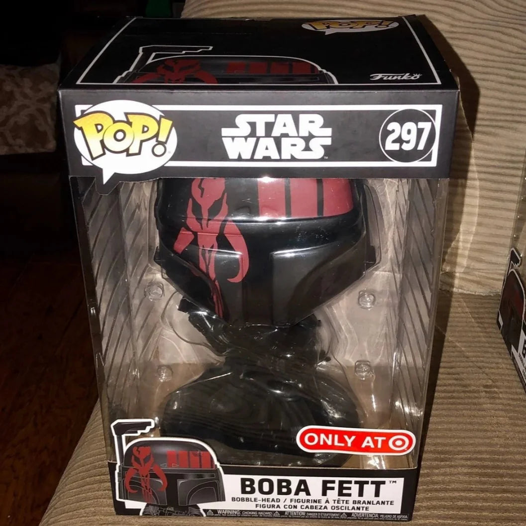 Funko POP! Star Wars - Boba Fett Futura Black #297 Target Excl Bobble-Head - 10 Inch