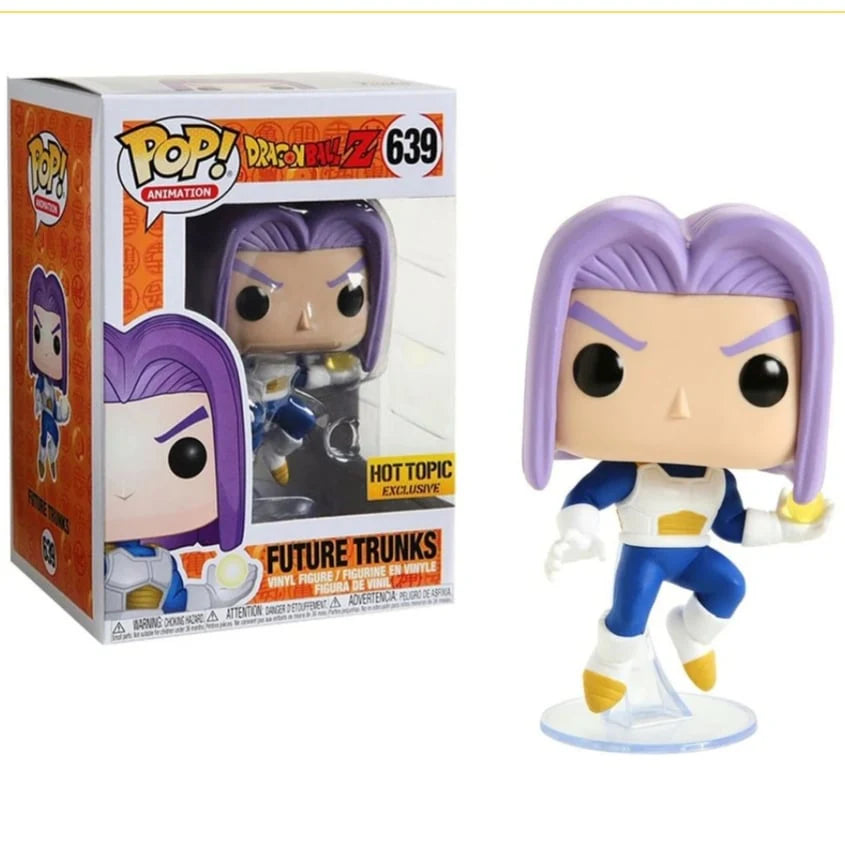Funko POP! Animation Dragon Ball Z DBZ Future Trunks #639 Hot Topic Excl