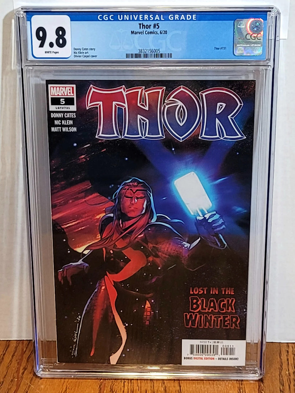 CGC 9.8 Thor #5