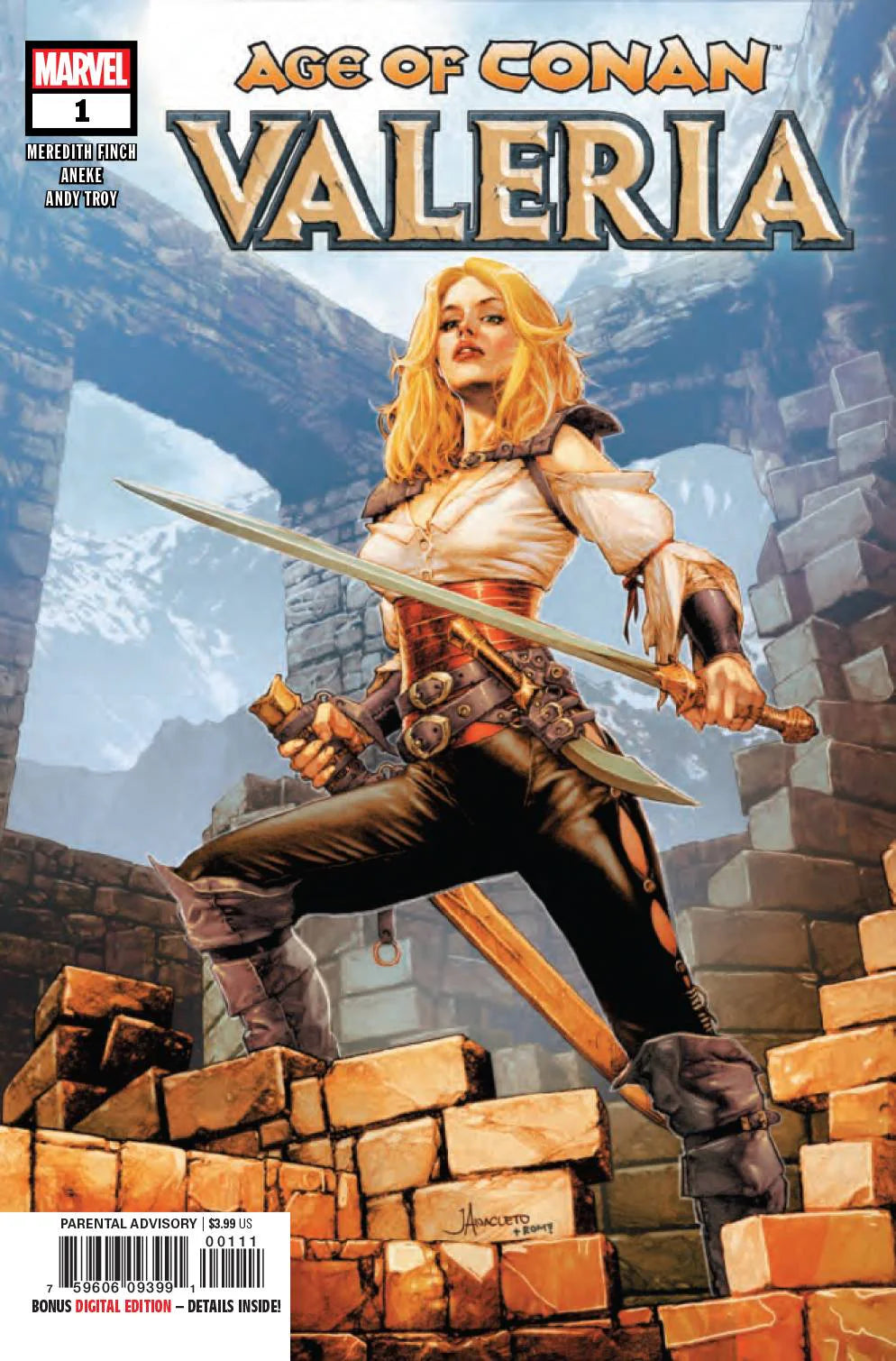 Age of Conan Valeria Issue 1 - NM Near Mint (Of 5)