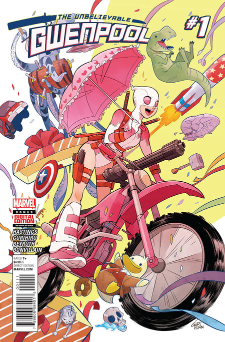 Unbelievable Gwenpool, Vol. 1 2016 Iss 1A Near Mint 1st Appearance & "Death" of Cecil