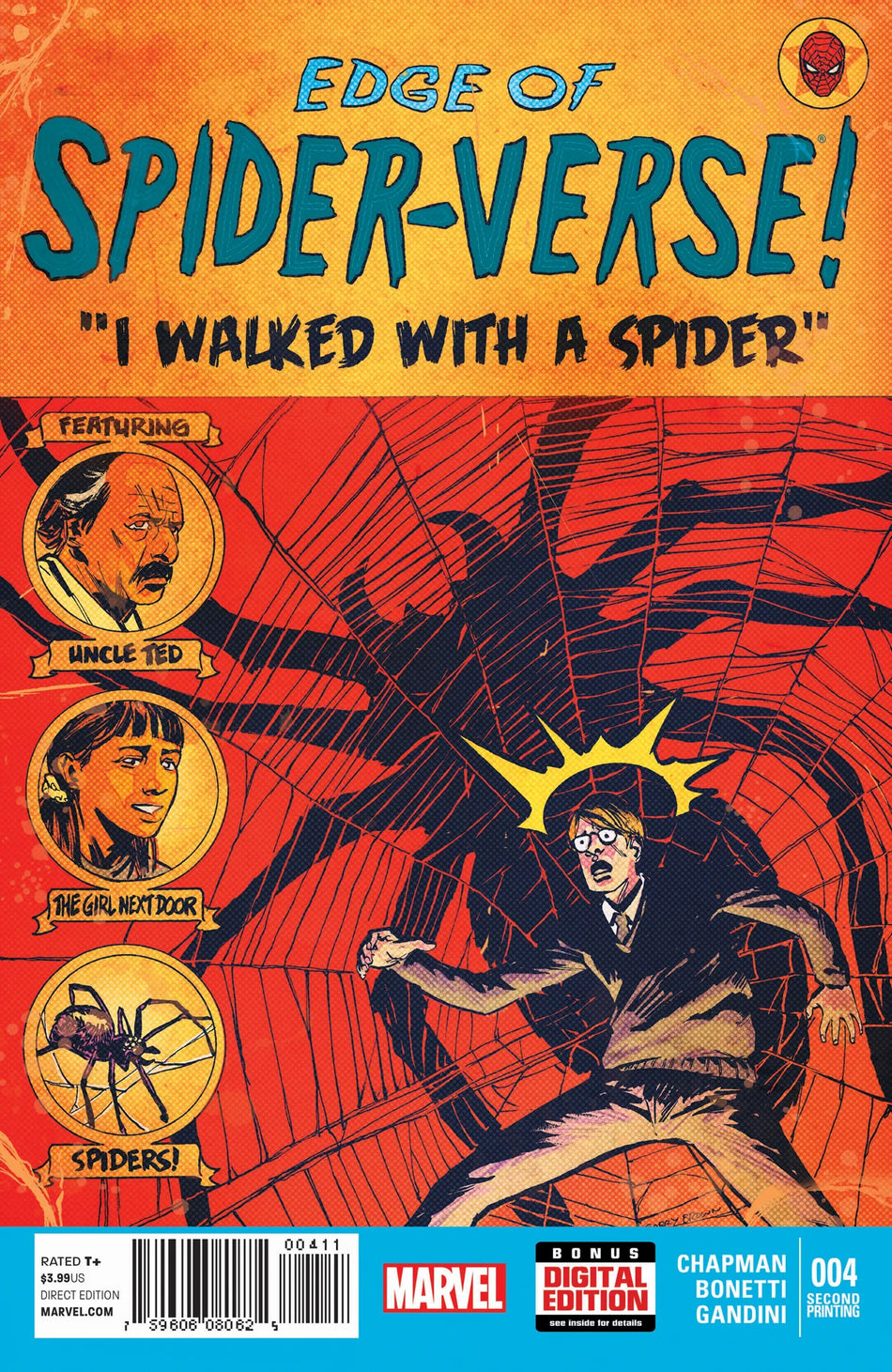 Edge Of Spider-Verse 2014 4 RARE 2nd Print Near Mint
