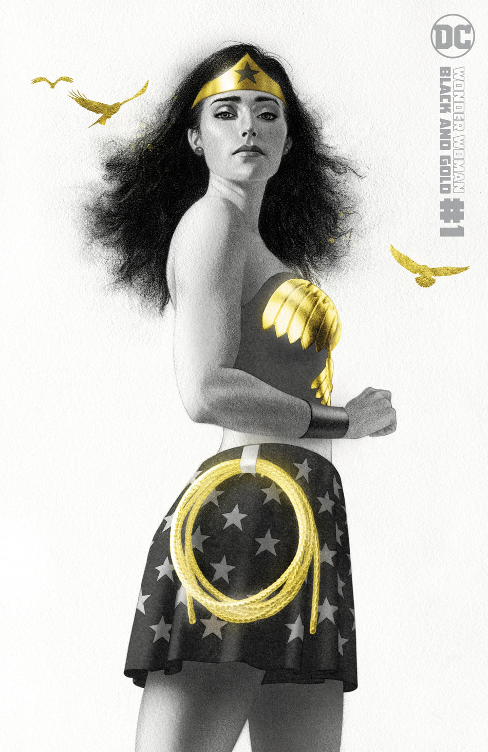 Wonder Woman Black & Gold 2021 Iss 1B Joshua Middleton Var - NM