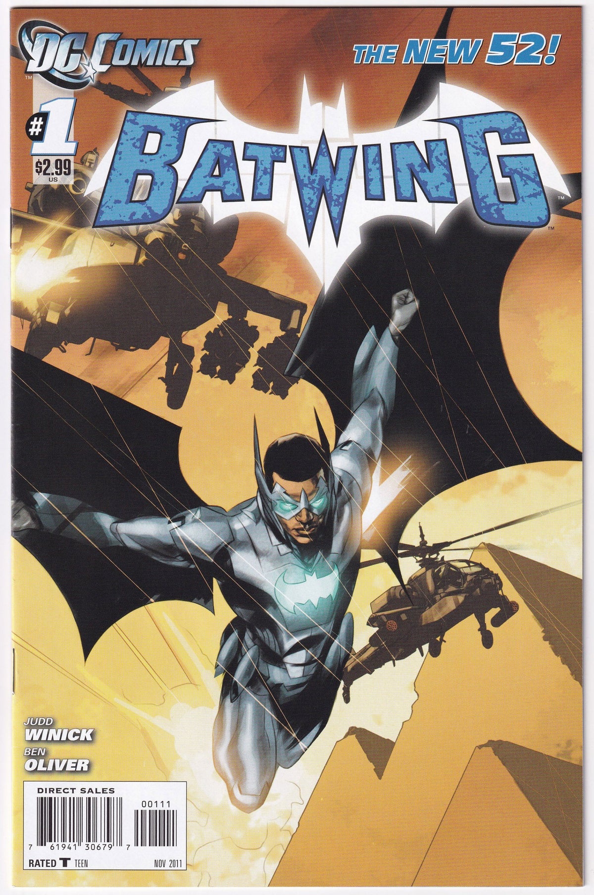 Batwing 2011 Iss 1A Near Mint