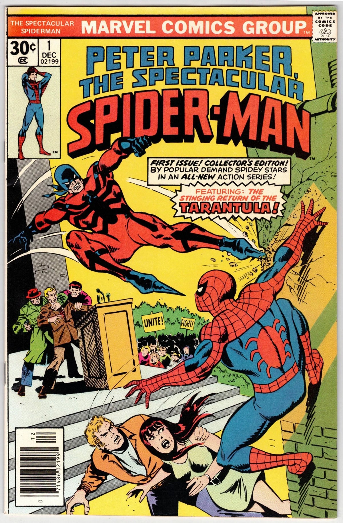 Spectacular Spider-Man, Vol. 1 1976 Issue 1 - Very Fine +