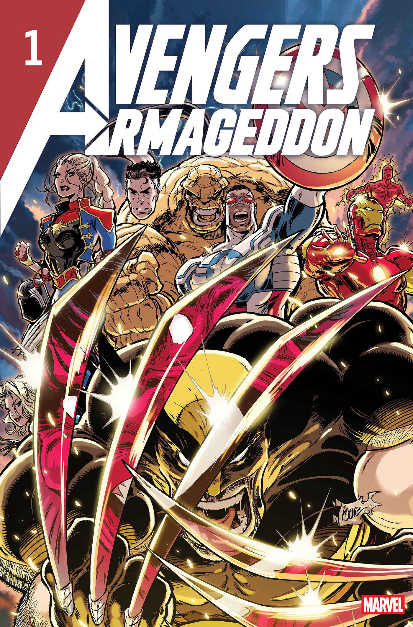 AVENGERS ARMAGEDDON #1 KAARE ANDREWS 2ND PRINTING VAR CVR A