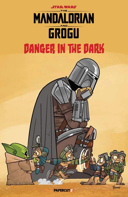 STAR WARS THE MANDALORIAN AND GROGU DANGER IN THE DARK ONE-SHOT CVR D RAMON ROSANAS VAR