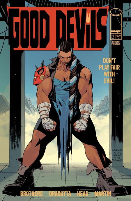 GOOD DEVILS DONT PLAY FAIR WITH EVIL ONE SHOT 2ND PTG CVR B NICK DRAGOTTA HOMAGE VAR