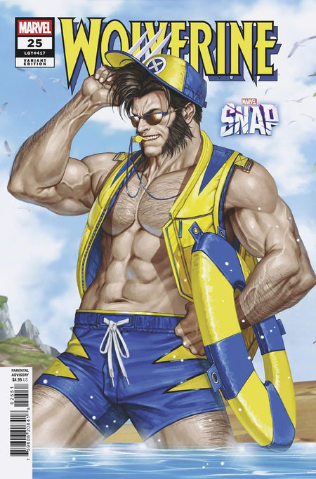 WOLVERINE #25 INHYUK LEE MARVEL SNAP SWIMSUIT VAR CVR E