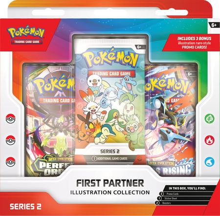 POKEMON FIRST PARTNER ILLUSTRATION COLLECTION SERIES 2 6