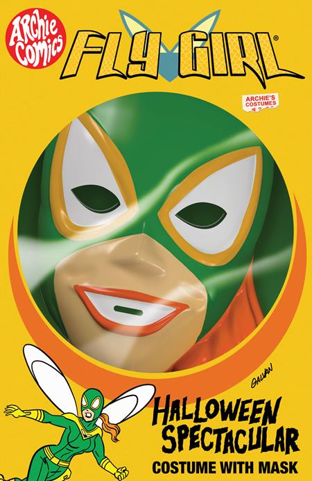 ARCHIES HALLOWEEN SPECTACULAR ONE SHOT CVR C BILL GALVAN FLY-GIRL MASK VAR