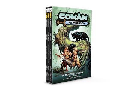 CONAN THE BARBARIAN HC VOL 04-06 SLIPCASE SET REGULAR EDITION ROBERTO DE LA TORRE