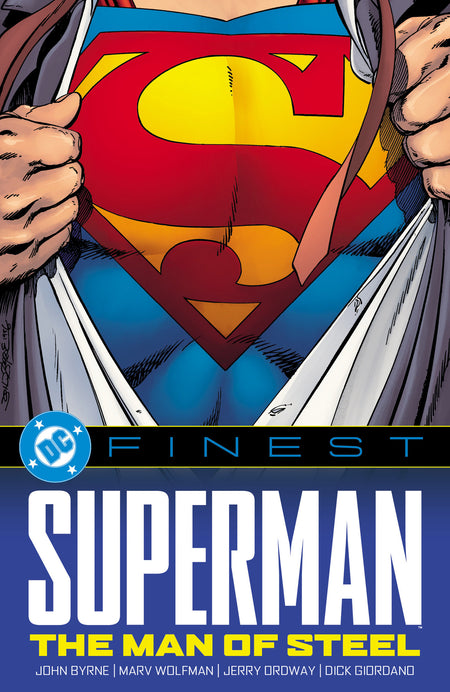 DC FINEST SUPERMAN THE MAN OF STEEL TP