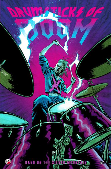DRUMSTICKS OF DOOM BAND ON THE SILVER MOUNTAIN #1 CVR B 5 COPY DAVE CHISHOLM UNLOCK VAR (OF 3)