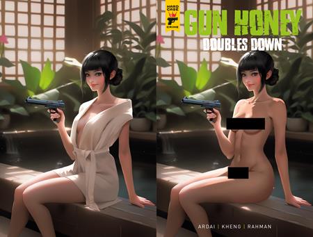 GUN HONEY DOUBLES DOWN #4 CVR E RARE TEMPTER WRAPAROUND NUDE CLOTHED BAGGED VAR (OF 4)