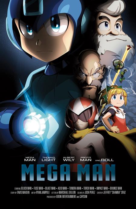 MEGA MAN GEAR MASTERS #1 CVR C JEFFREY CRUZ VAR (OF 5)