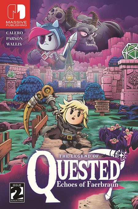 QUESTED #2 CVR C TREVOR RICHARDSON VIDEO GAME HOMAGE VAR (OF 3)