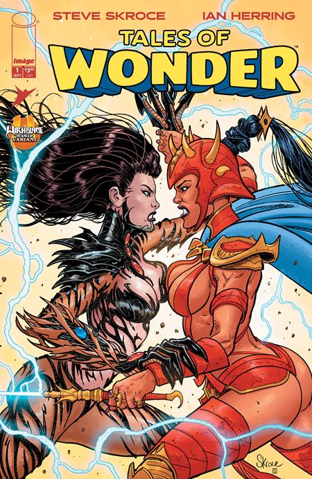 TALES OF WONDER #1 CVR H STEVE SKROCE & NEERAJ MENON WITCHBLADE TEAM UP VAR (OF 5)