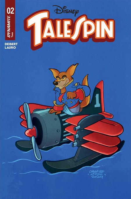 TALESPIN #2 CVR B CARLO LAURO COLOR BLEED VAR