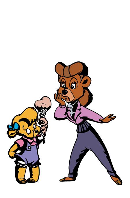 TALESPIN #2 CVR E INC 1:10 CHARACTER DESIGN VIRGIN VAR