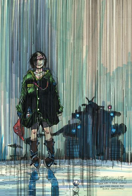 TANK GIRL BLUE HELMET SUMMER SPECIAL #1 ONE SHOT CVR C JAMIE HEWLETT VIRGIN CARDSTOCK VAR