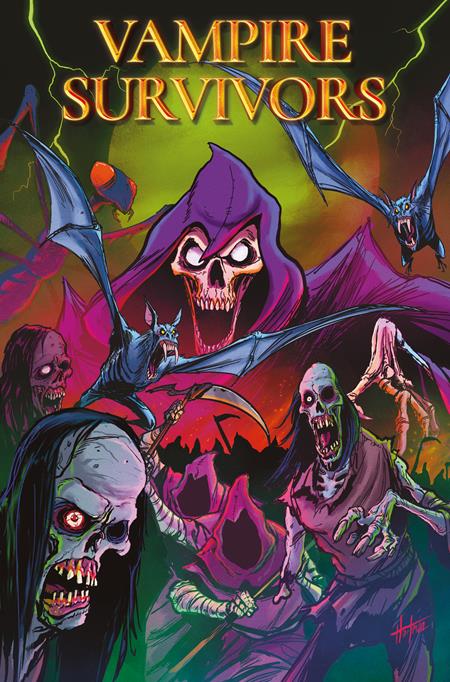 VAMPIRE SURVIVORS #1 CVR B DAVID HARTMAN VAR (OF 4)