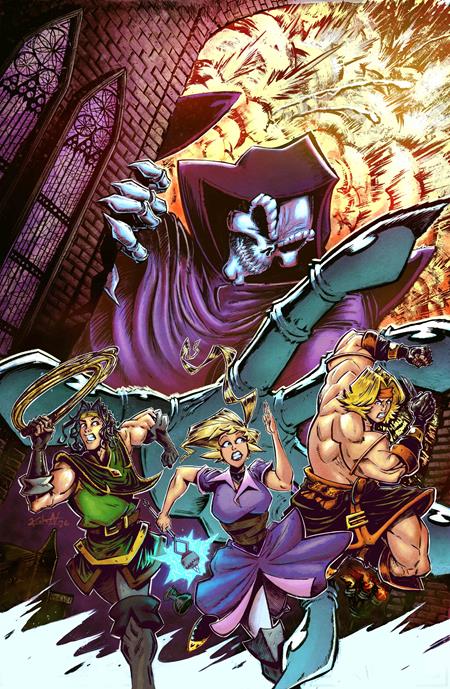 VAMPIRE SURVIVORS #1 CVR D JIMMY KUCAJ VIRGIN CARDSTOCK VAR (OF 4)