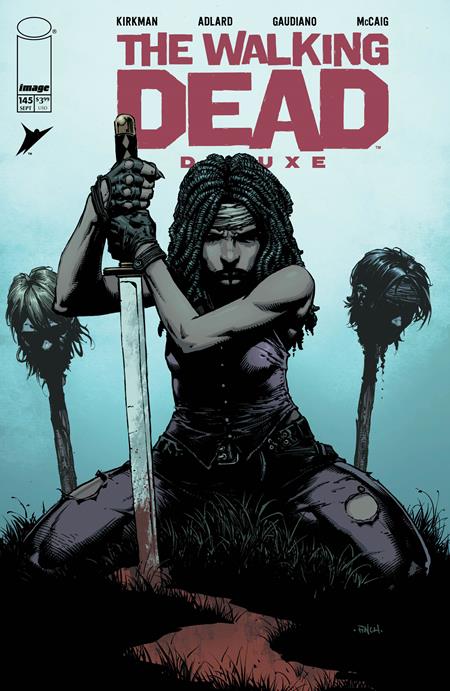 WALKING DEAD DELUXE #145 CVR A DAVID FINCH & DAVE MCCAIG