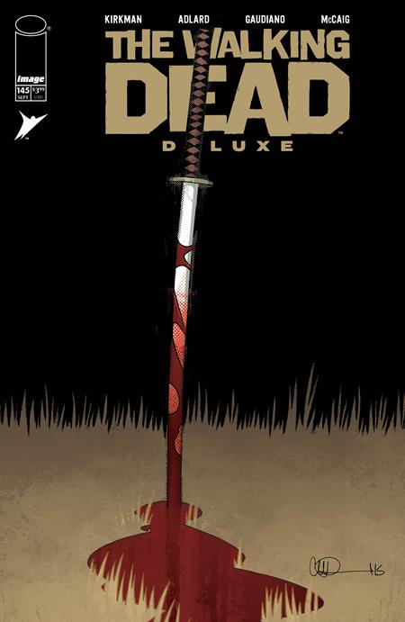 WALKING DEAD DELUXE #145 CVR B CHARLIE ADLARD & DAVE MCCAIG VAR
