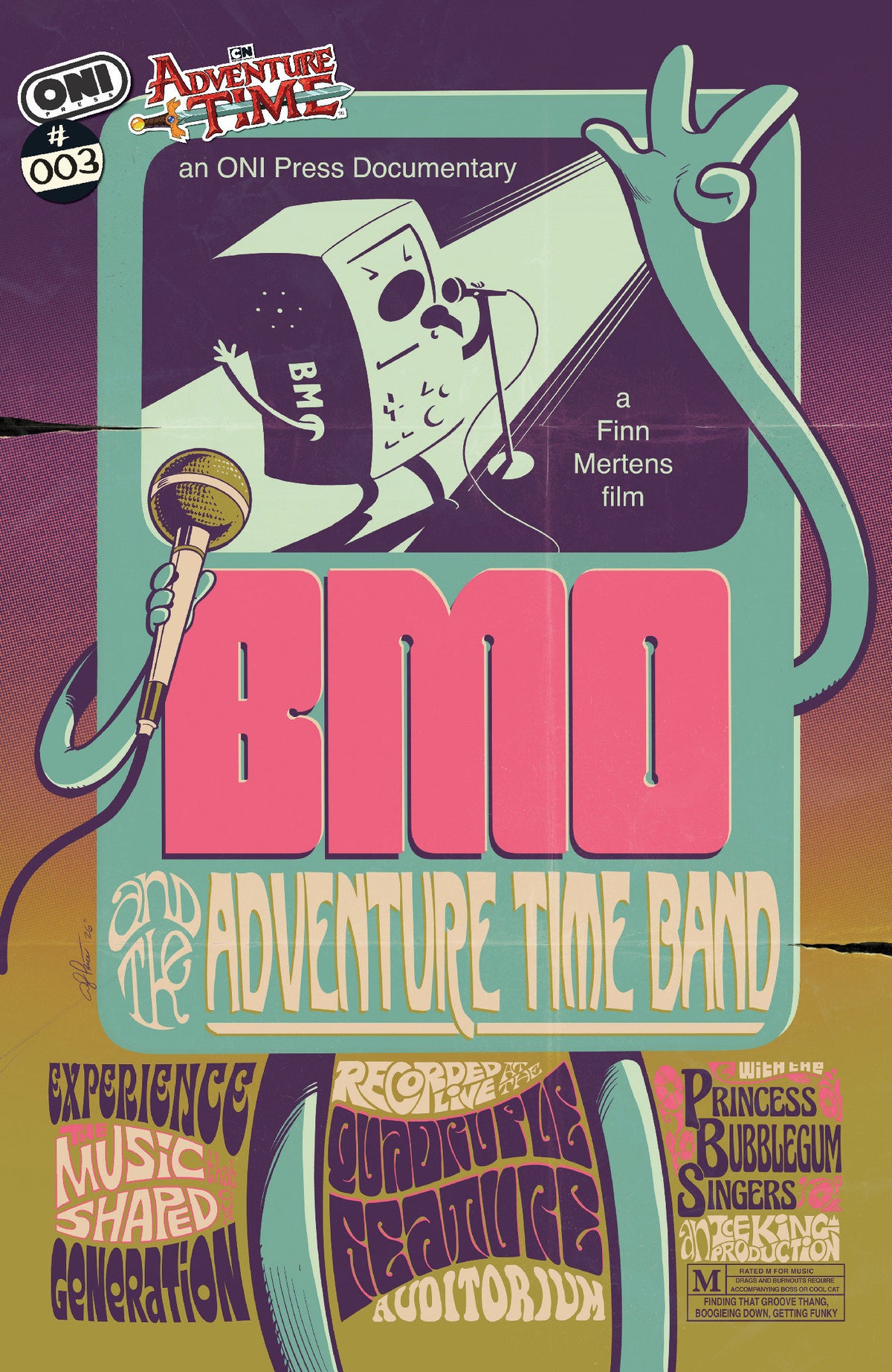 ADVENTURE TIME QUADRUPLE FEATURE #3 CVR C INC 1:10 ANDY PRICE VAR 1:10 INCV