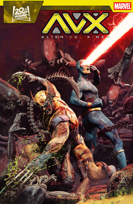 ALIEN VS X-MEN #1 BJORN BARENDS VAR CVR E