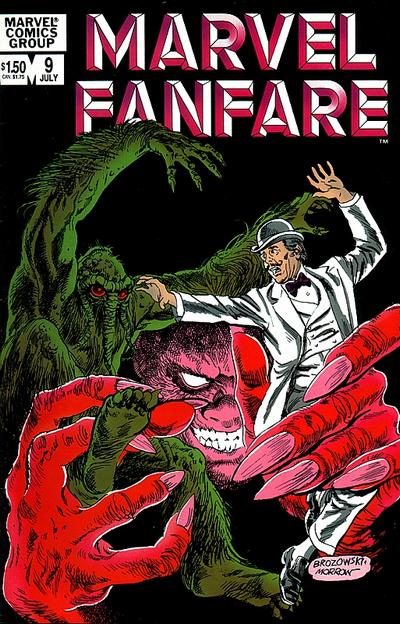 Marvel Fanfare 1982 #9 - high grade - $4.99
