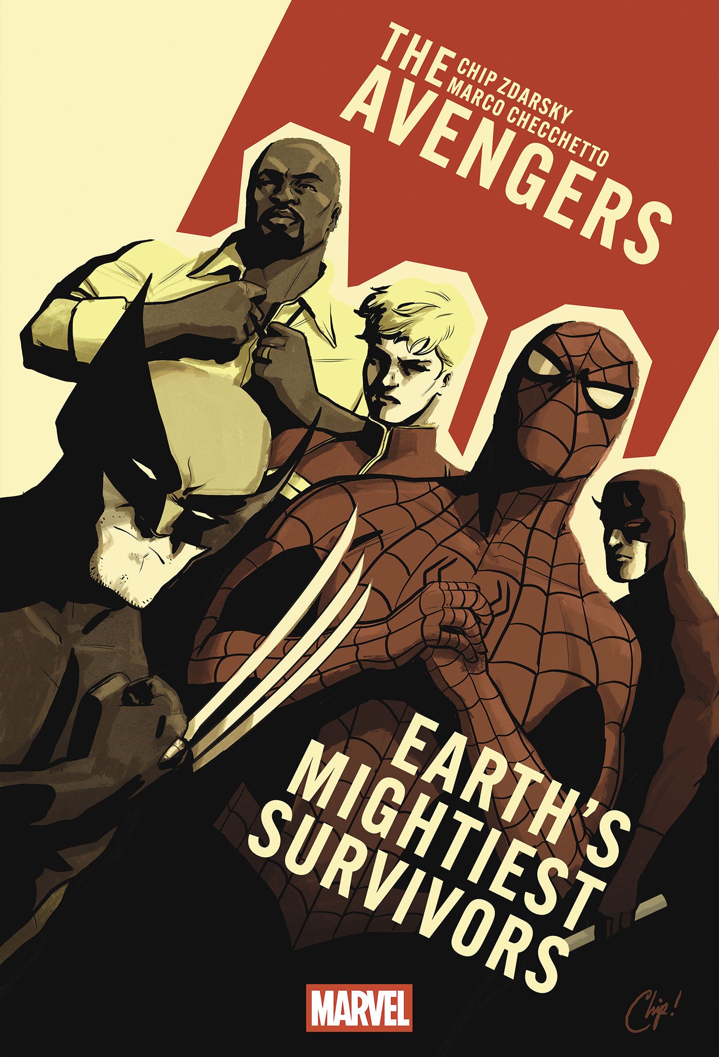 AVENGERS #1 CHIP ZDARSKY 1:200 VAR 1:200 INCV