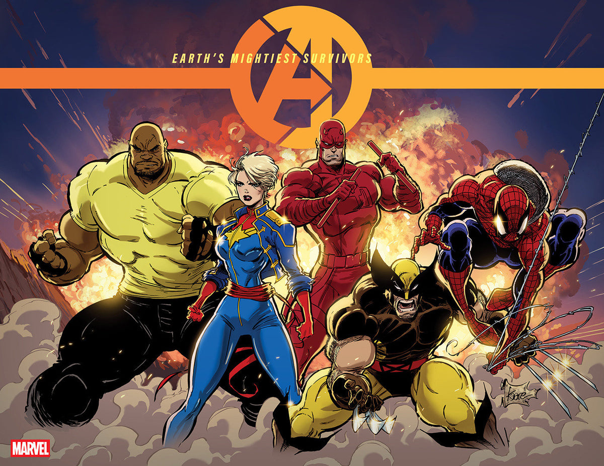AVENGERS #1 KAARE ANDREWS WRAPAROUND VAR CVR F