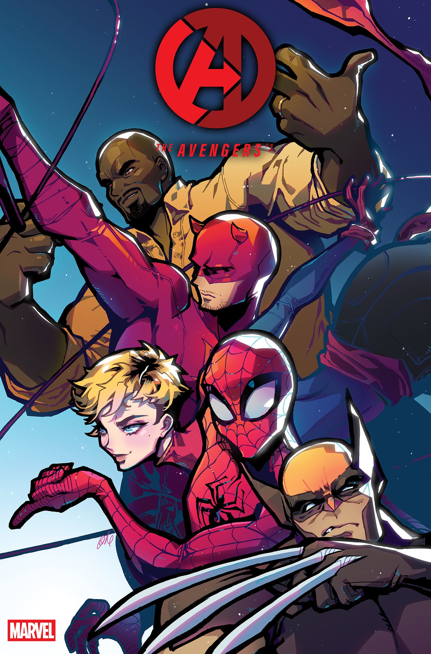 AVENGERS #1 ROSE BESCH 1:100 VAR 1:100 INCV