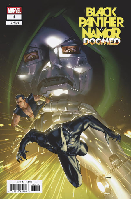 BLACK PANTHER NAMOR DOOMED #1 TAURIN CLARKE VAR CVR B