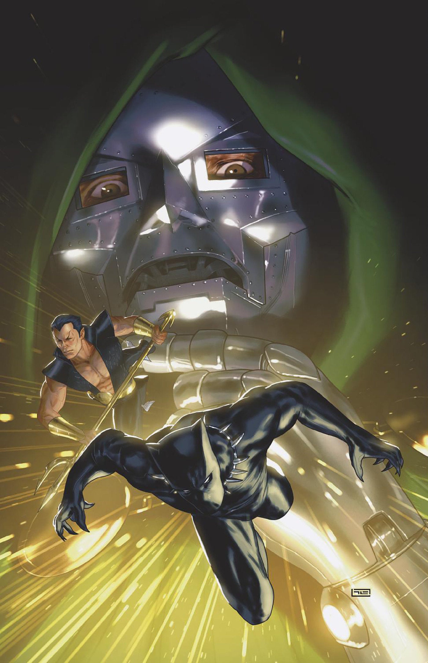 BLACK PANTHER NAMOR DOOMED #1 TAURIN CLARKE VIRGIN VAR 1:50 INCV