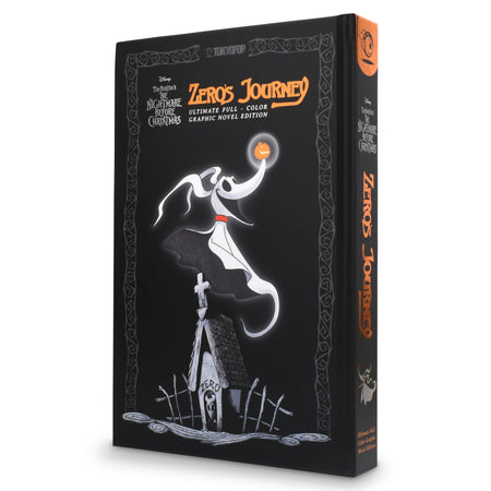 DISNEY MANGA TIM BURTONS THE NIGHTMARE BEFORE CHRISTMAS - ZEROS JOURNEY ULTIMATE FULL-COLOR GRAPHIC NOVEL EDITION WITH SPRAYED EDGES HC